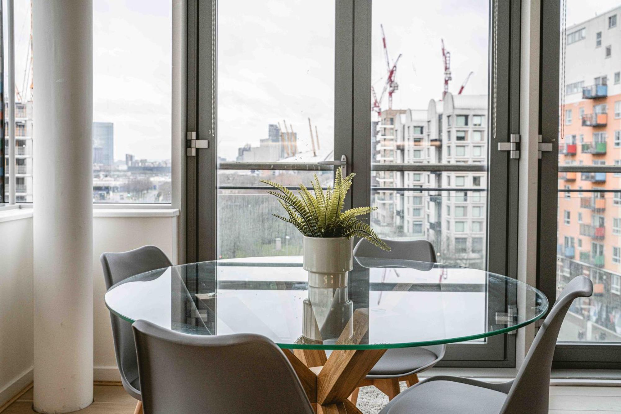 Beautiful Penthouse Apartment With Private Terrace In Greenwich Peninsula London Ngoại thất bức ảnh